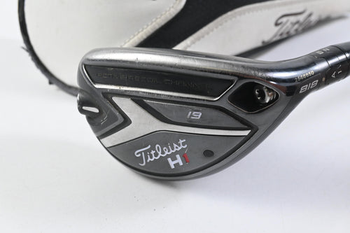 Titleist 818 H1 #3 Hybrid / 19 Degree / Stiff Flex HZRDUS Smoke Black RDX 80