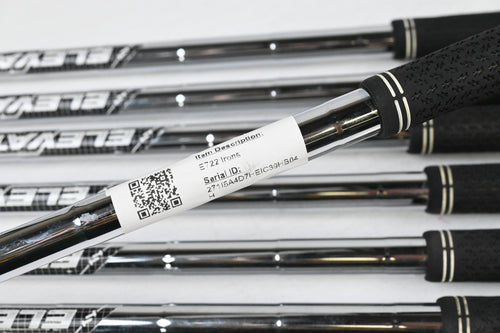 Tour Edge E722 Irons / 5-PW+SW / Regular Flex Elevate MPH 95 Shafts
