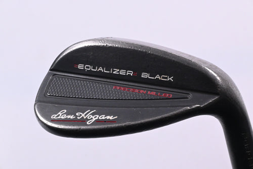 Ben Hogan Equalizer Black Lob Wedge / 58 Degree / Stiff Flex KBS Tour-V 110
