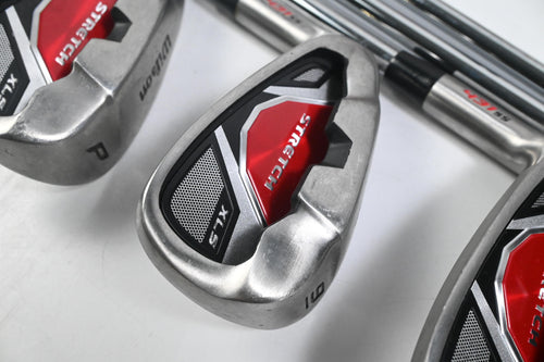 Left Hand Wilson Stretch Package Set / Woods, Irons, Putter, Bag
