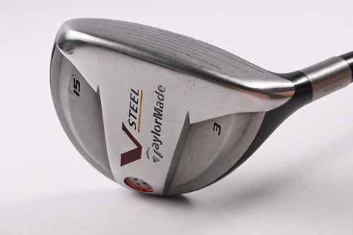 Taylormade V-Steel #3 Wood / 15 Degree / Stiff Flex Dynamic Gold Lite Shaft