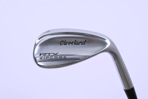 Cleveland RTX ZipCore Lob Wedge / 58 Degree / Wedge Flex Steel Shaft