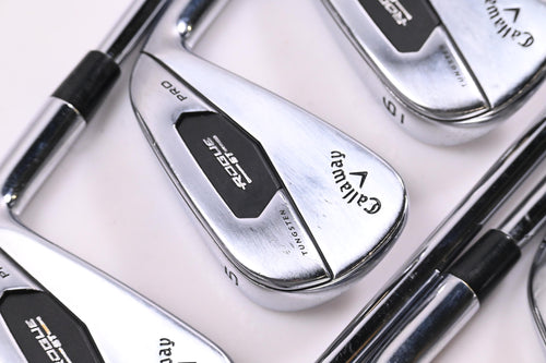 Callaway Rogue ST Pro Irons / 4-PW / Stiff Flex Project X Shafts