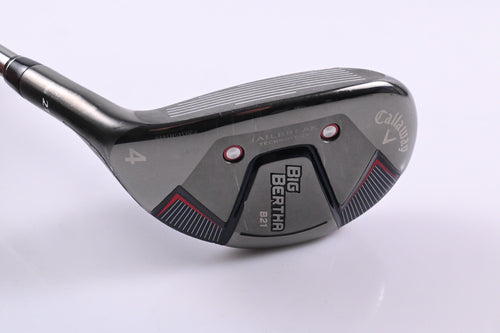 Left Hand Callaway Big Bertha B21 #4 Hybrid / 21 Degree / Stiff Flex RCH 65
