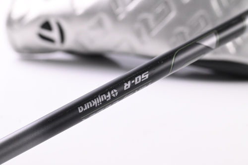 Left Hand Taylormade Qi35 Max #3 Hybrid / 20 Degree / Regular Flex Airspeeder 50 Shaft