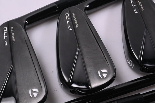 Taylormade P770 2023 Phantom Black Irons / 4-PW / Stiff Flex KBS Tour Shafts