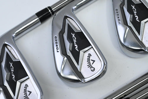 Callaway Apex 19 Irons / 5-PW+AW / Regular Flex Catalyst 60 Shaft