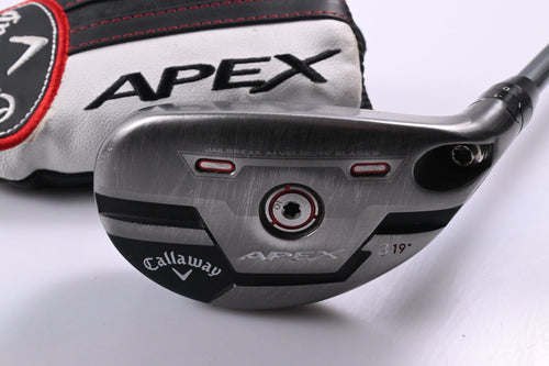 Callaway Apex 21 #3 Hybrid / 19 Degree / Stiff Flex HZRDUS GEN4 Silver 75 Shaft