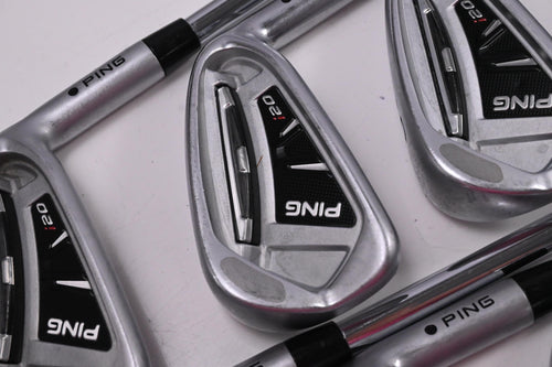 Ping i20 Irons / 4-PW+UW / Black Dot / Stiff Flex Ping CFS Shafts