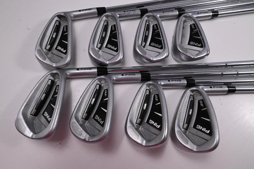 Ping i20 Irons / 4-PW+UW / Black Dot / Stiff Flex Ping CFS Shafts