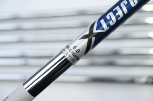 Left Hand Callaway Apex Pro 16 Irons / 4-PW / Stiff Flex Project X Rifle Shafts