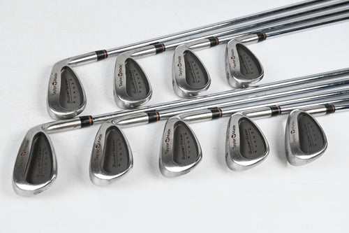 Taylormade Supersteel Irons / 3-PW+SW / Regular Flex Taylormade Rifle 80 Shafts