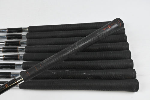 Taylormade Supersteel Irons / 3-PW+SW / Regular Flex Taylormade Rifle 80 Shafts