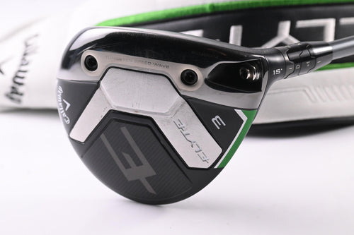 Callaway Elyte #3 Wood / 15 Degree / Stiff Flex Denali Charcoal 60 Shaft