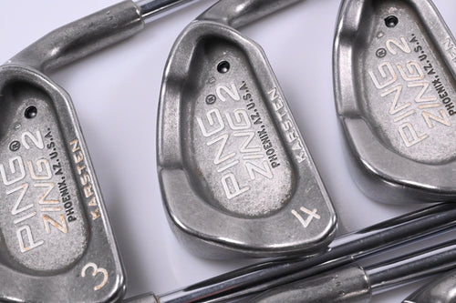 Ping Zing 2 Irons / 3-PW+SW / Black Dot / Stiff Flex Ping Karsten Shafts
