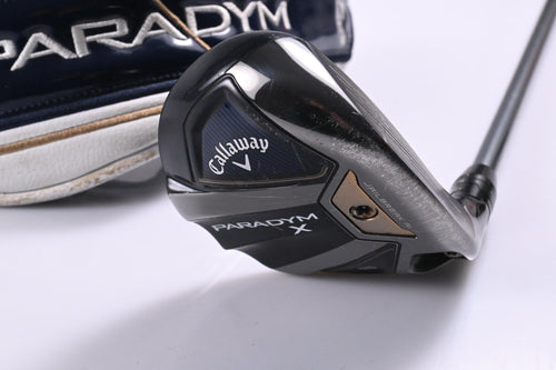 Callaway Paradym X #5 Hybrid / 24 Degree / Regular Flex HZRDUS Silver 65 Shaft
