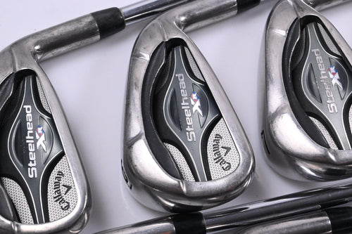 Callaway Steelhead XR Irons / 5-PW+AW+SW / Regular Flex XP 95 ST15 R300 Shafts