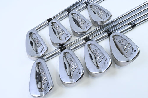 Ping S56 Irons / 3-PW / Black Dot / Stiff Flex Dynamic Gold Shafts
