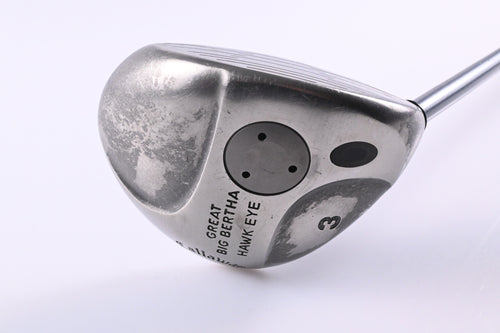 Callaway Hawk Eye #3 Wood / 15 Degree / Regular Flex Callaway Shaft