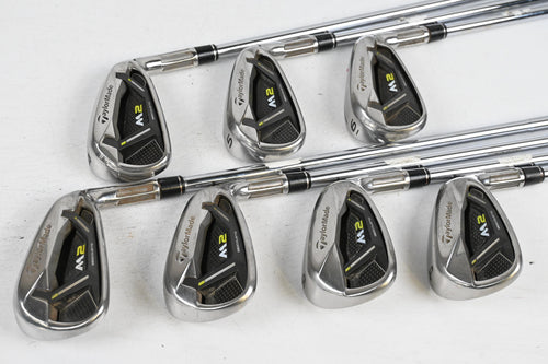 TaylorMade M2 2017 Irons / 4-PW / Regular Flex Reax 88 Shafts