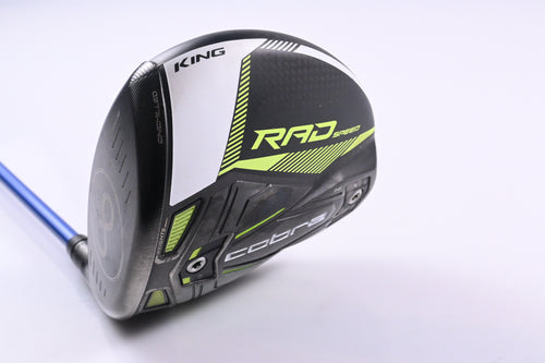 Left Hand Cobra King Radspeed Driver / 9 Degree / Regular Flex ProLaunch Blue 65