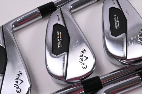 Callaway Rogue ST Pro Irons / 5-PW / Stiff Flex Elevate MPH 115 Shafts