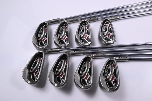 Ping G15 Irons / 4-PW+SW / Black Dot / Stiff Flex Steel Shaft