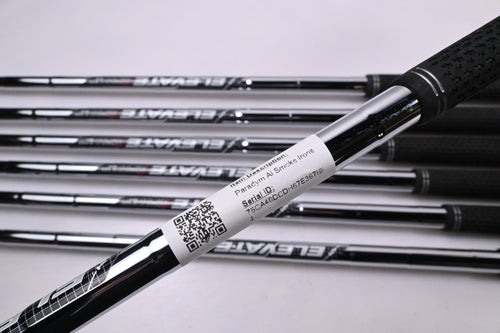 Callaway Paradym Ai Smoke Irons / 5-PW+SW / Stiff Flex Elevate MPH 95 Shafts