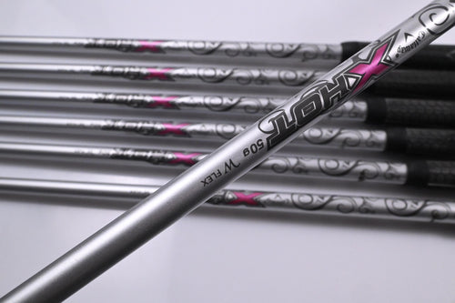 Ladies Callaway X Hot Irons / 5-PW+SW / Ladies Flex Callaway X Hot 50 Shaft