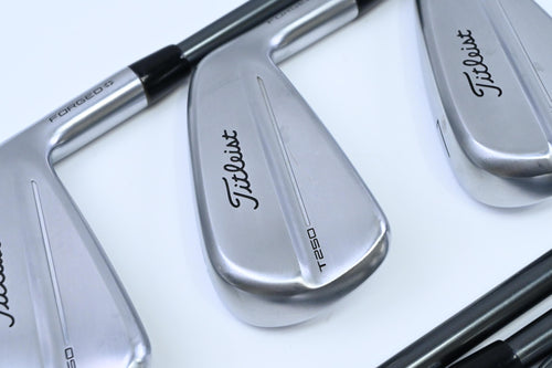 Titleist T250 2025 Irons / 5-PW+48° / Regular Flex MMT Speedmesh 85 Shafts