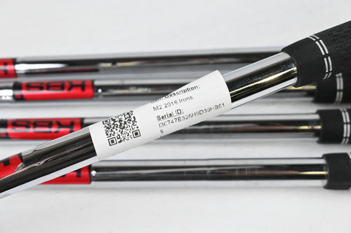 Taylormade M2 2016 Irons / 5-9i / Stiff Flex KBS Tour Shafts