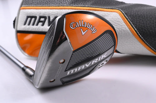 Left Hand Callaway Mavrik #3 Wood / 15 Degree / Regular Flex HZRDUS T-800 65 Shaft