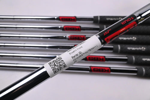 Taylormade Stealth Irons / 4-PW / Stiff Flex KBS Tour Shafts