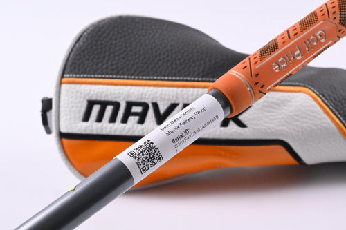 Left Hand Callaway Mavrik #3 Wood / 15 Degree / Regular Flex HZRDUS T-800 65 Shaft