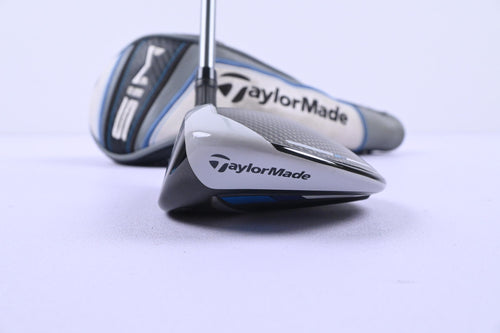 Left Hand Taylormade SIM Max D #3 Wood / 16 Degree / Senior Flex Helium 4 Shaft