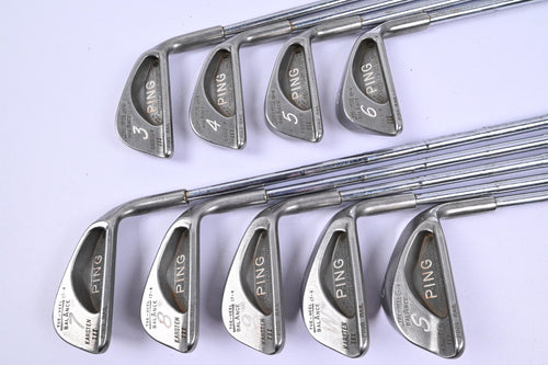 Ping Karsten III Irons / 3-PW+SW / Black Dot / Stiff Flex Ping Karsten Shafts