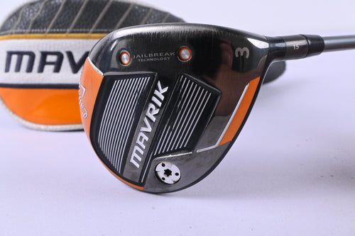 Callaway Mavrik #3 Wood / 15 Degree / Regular Flex HZRDUS T800 65 Shaft