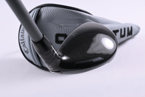 Callaway Quantum Max #4 Hybrid / 21 Degree / Stiff Flex Denali Frost Silver 70