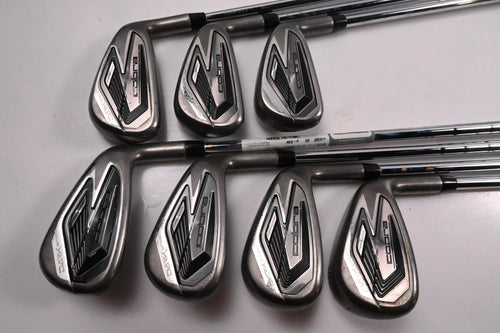 Cobra Darkspeed Irons / 5-PW+GW / Stiff Flex KBS Tour Lite Steel Shafts