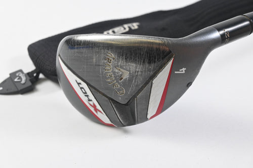 Callaway X Hot #4 Hybrid / 22 Degree / Regular Flex Callaway X Hot 65 Shaft