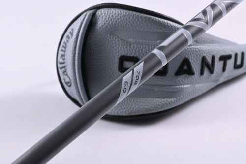 Callaway Quantum Max #4 Hybrid / 21 Degree / Stiff Flex Denali Frost Silver 70