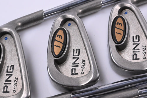 Ping i3 O-Size Irons / 3-PW / Blue Dot / Regular Flex Ping Karsten Shafts