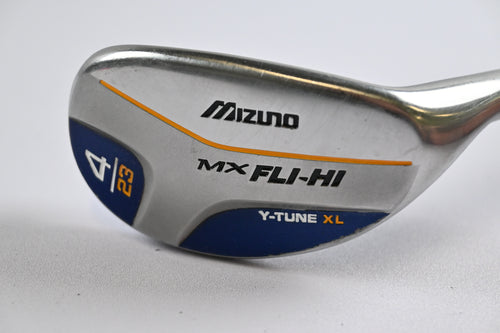 Ladies Mizuno MX Fli Hi #4 Hybrid / 23 Degree / Ladies Flex Mizuno EXSAR IS4