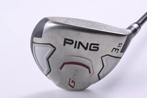 Ping G20 #3 Wood / 15 Degree / Senior Flex Ping Alta CB Red 65 Shaft