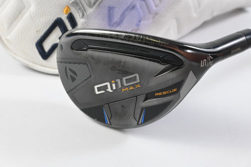 Ladies Taylormade Qi10 Max #5 Hybrid / 27 Degree / Ladies Flex Speeder NX TCS 40