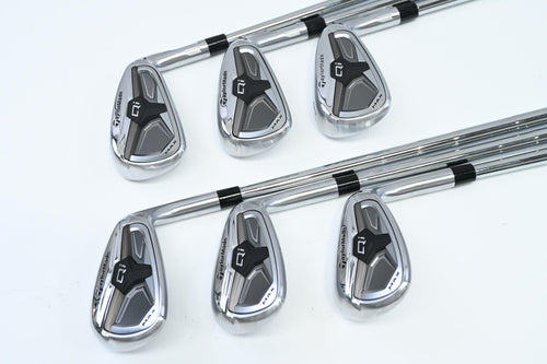 Taylormade Qi Max Irons / 6-PW+AW / X-Flex Dynamic Gold 105 X100 Shafts
