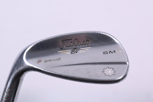 Left Hand Titleist Vokey SM6 Gap Wedge / 52 Degree / Wedge Flex Titleist Vokey