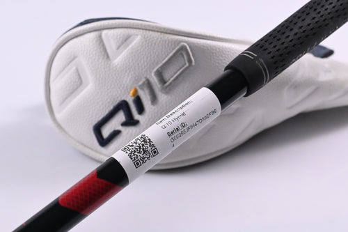 Taylormade Qi10 #4 Hybrid / 22 Degree / Regular Flex Fujikura Ventus Red 6 Shaft