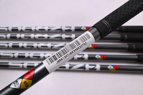 Callaway Paradym X Irons / 5-PW / Regular Flex Hzrdus Gen4 Silver 65 Shafts