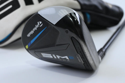 TaylorMade SIM2 Max #3 Wood / 15 Degree / Stiff Flex HZRDUS Smoke Blue RDX 70